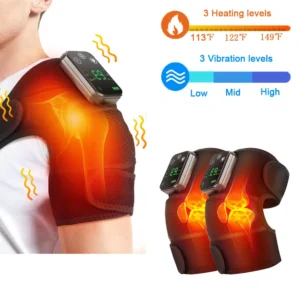 Electric knee heating pad
